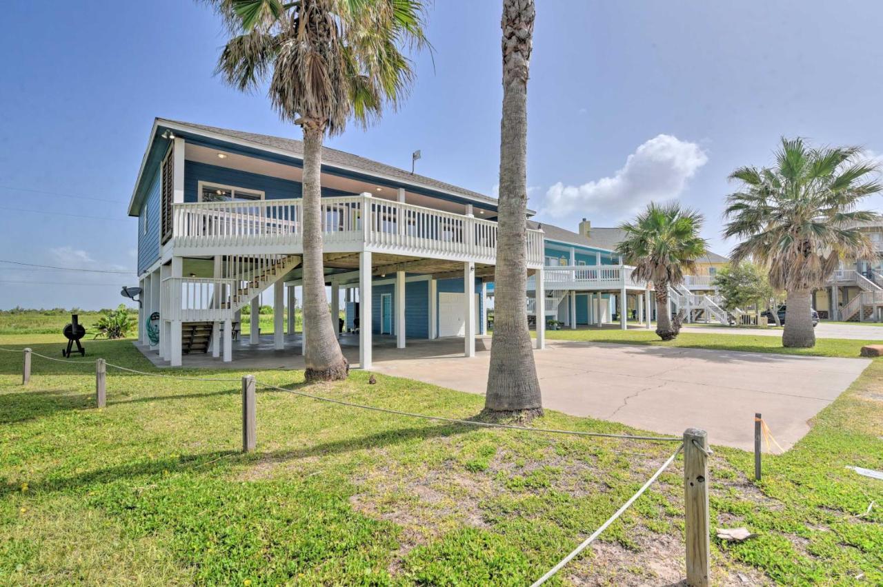 Bright Crystal Beach House, Walk To Coast! Villa Bolivar Peninsula Kültér fotó